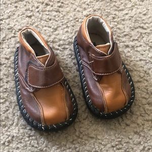 See Kai run brown leather shoe